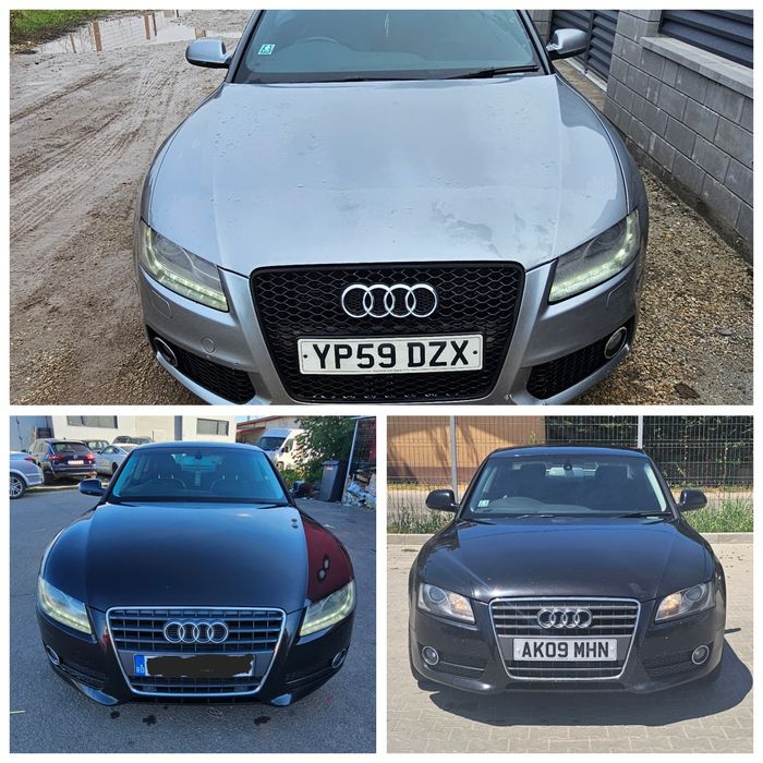 Fata Completă Audi A5 S-line Bara Față Capota Aripii tragher Faruri A5