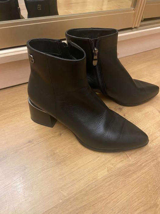 Ботинки кожа женские