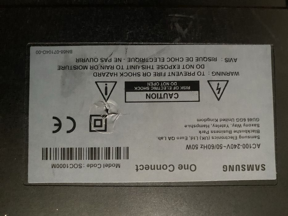 Samsung One conect