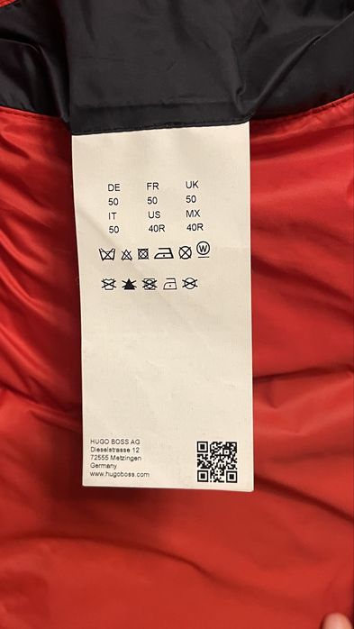 Geaca Hugo Boss puf