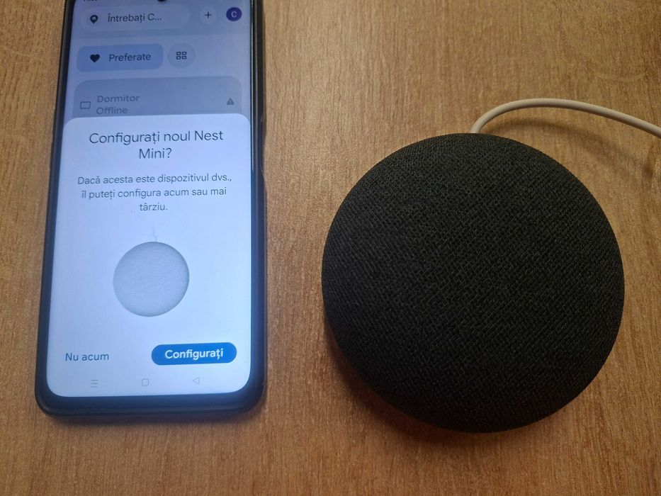 Boxa inteligenta Google Nest Mini Smart Home Generatia 2