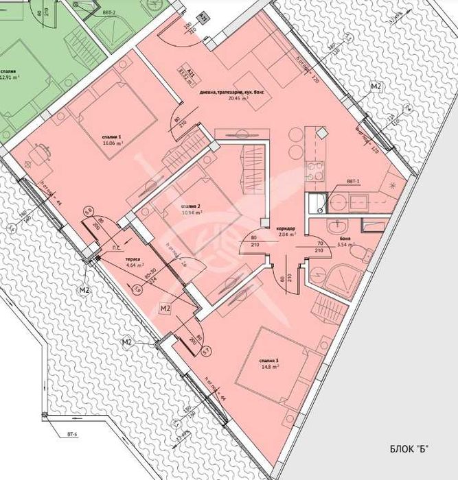 Многостаен апартамент в Созопол 64158