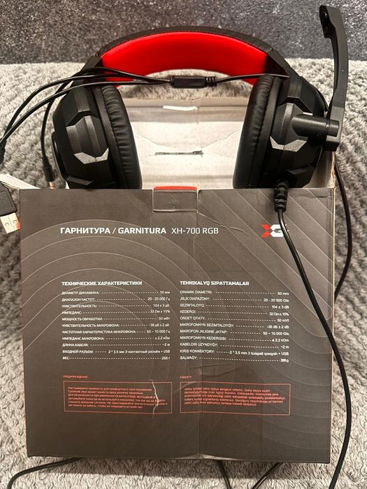 Наушники проводные , для игр