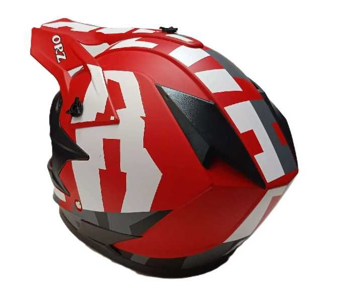 Каска мотор крос/атв/тротинетка Детска два цвята