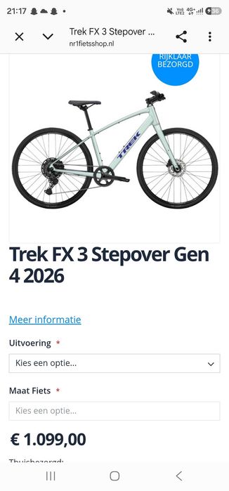 Bicicletă Trek FX 3, Dark Carmine XL – NOUĂ, sigilată în cutie