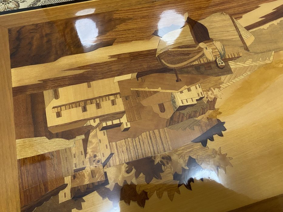 Френски картини с интарзия