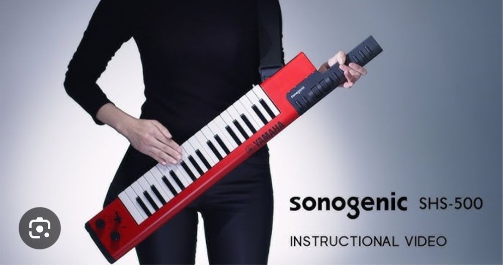 Yamaha SHS-500 Sonogenic Red Keytar - Ca Noua, Foarte Putin Folosita