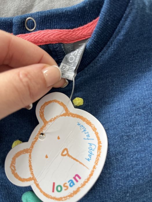 Нова рокля Losan 12-18 месеца/86см