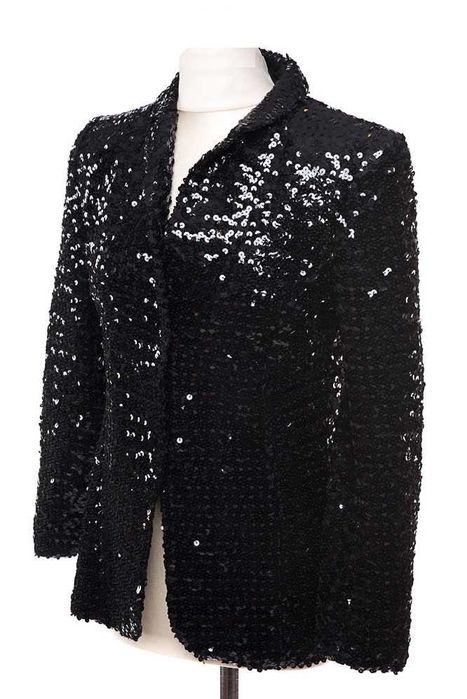 Винтидж сако с пайети Ultrablack