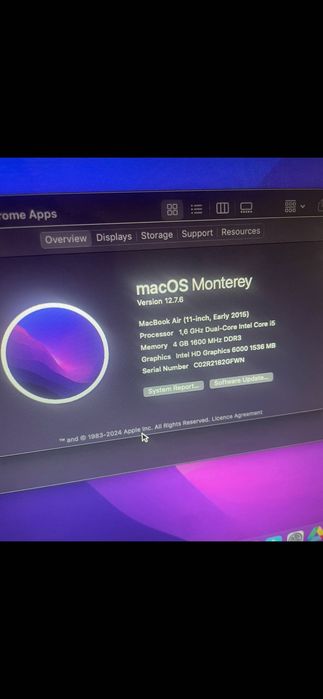 Macbook Air 2015 256GB Като НОВ