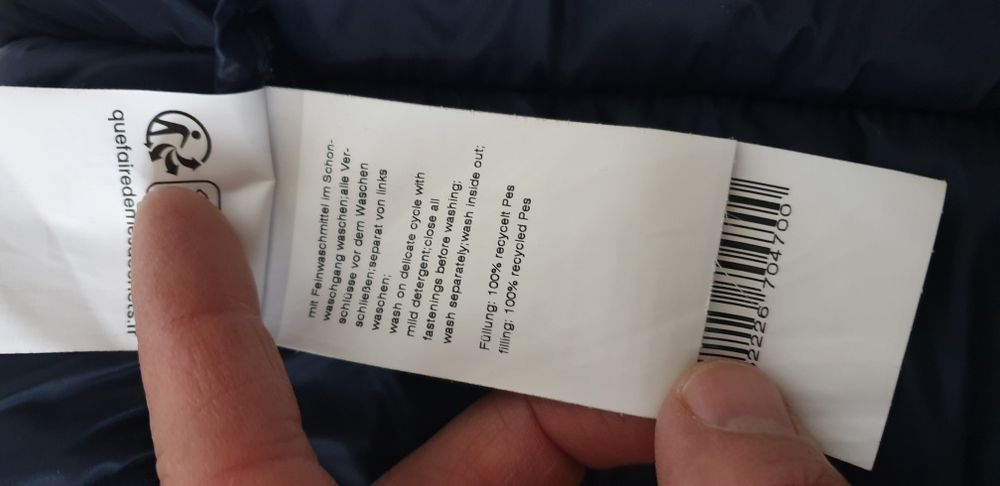 Karl Lagerfeld Hooded  46 / S НОВО! ОРИГИНАЛ! Мъжко пухено зимно Яке!