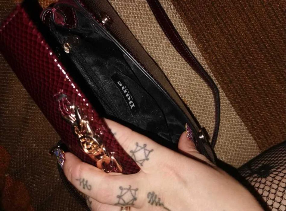 Geanta de umar Dune, din piele naturala