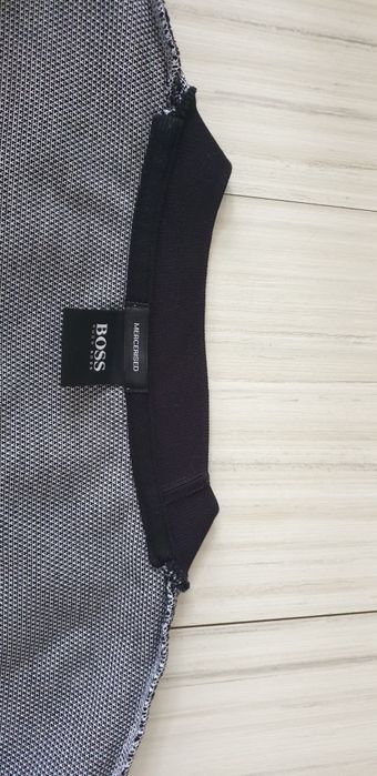 Hugo Boss Colourblock Mercerised Pique / M НОВО! ОРИГИНАЛНА Тениска!