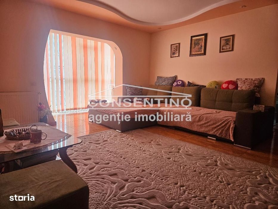 Se vinde apartam . cu 3 camere , etaj 3, confort 1, mobilat partial