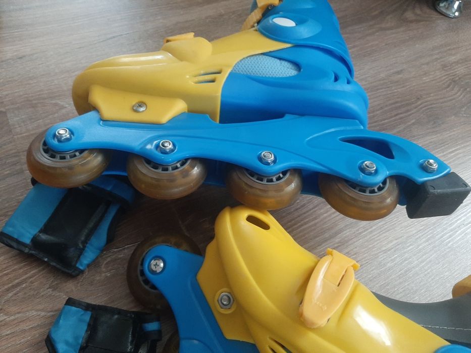 Роликовые коньки 35-37 размер.