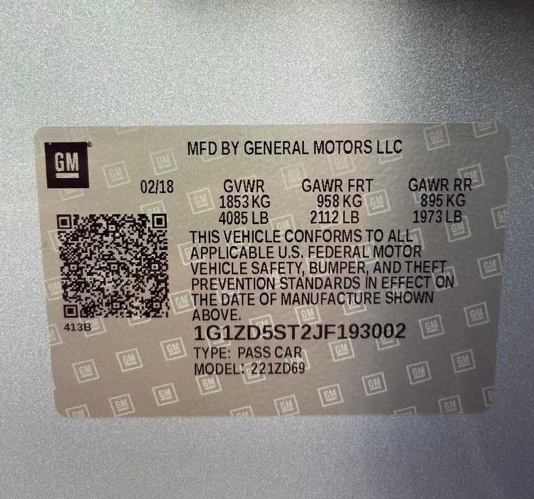 Продам Шевроле Малибу 2018 года