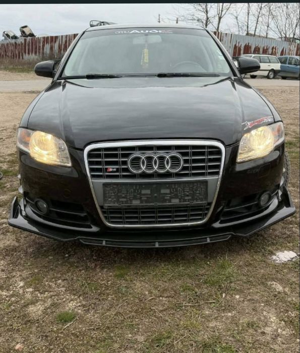 Лип спойлер за предна броня Ауди А4 Б7,Б8/Audi A4 B7,B8
