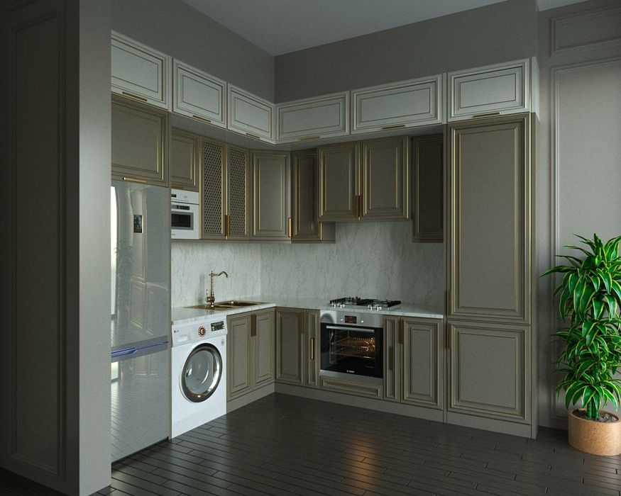 Neo klassika,klassika oshxona mebellar