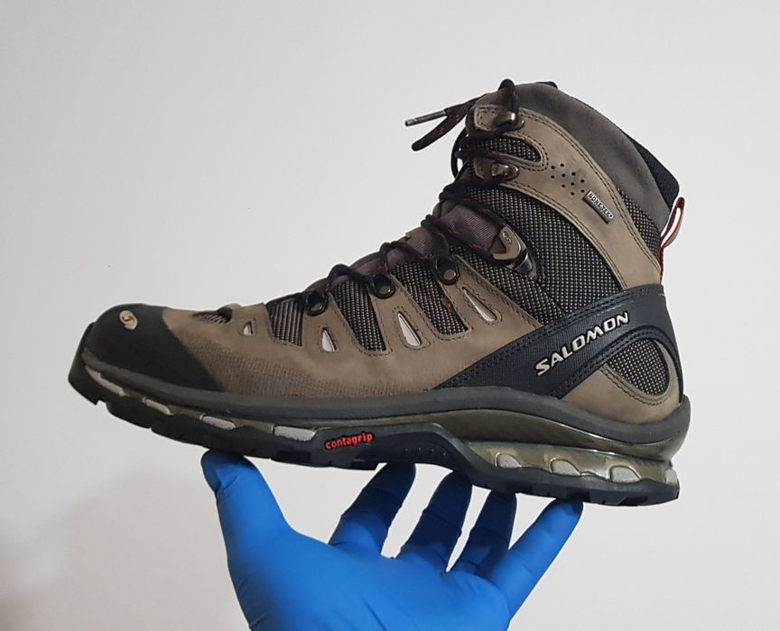 Bocanci Ghete Salomon Quest 4D Gore-Tex din piele pt bărbați Nr 44 2/3