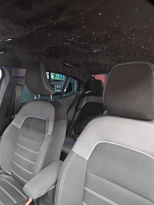 Material textil/alcantara retapitare Dacia + kit plafon instelat