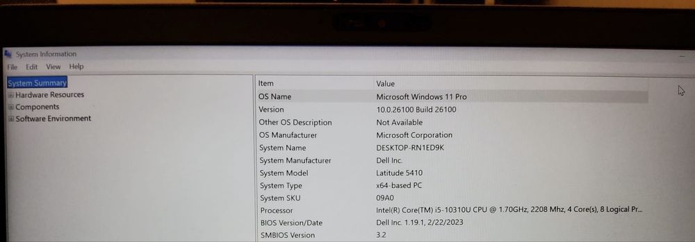 Laptop Dell 5410 - 16GB RAM - baterie foarte buna