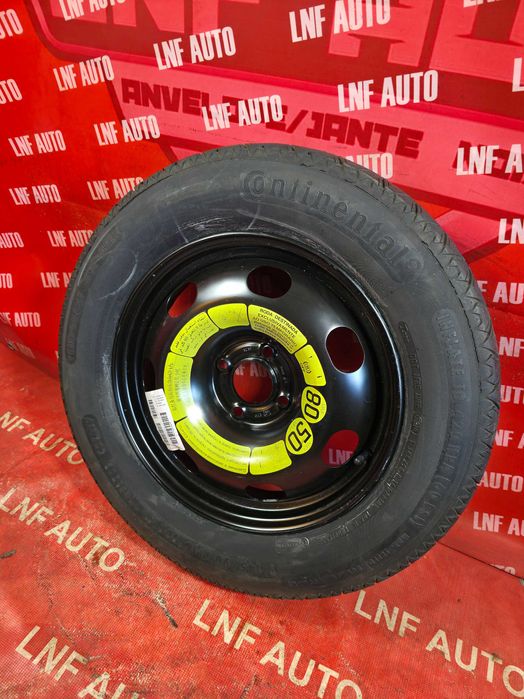 Roata Rezerva SLIM 4x108 16'' OE Peugeot 2008 Citroen DS 145/90/16