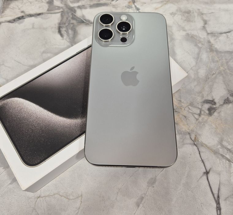 iPhone 15 Pro Max 512GB. ca NOU !! 90% Bateria