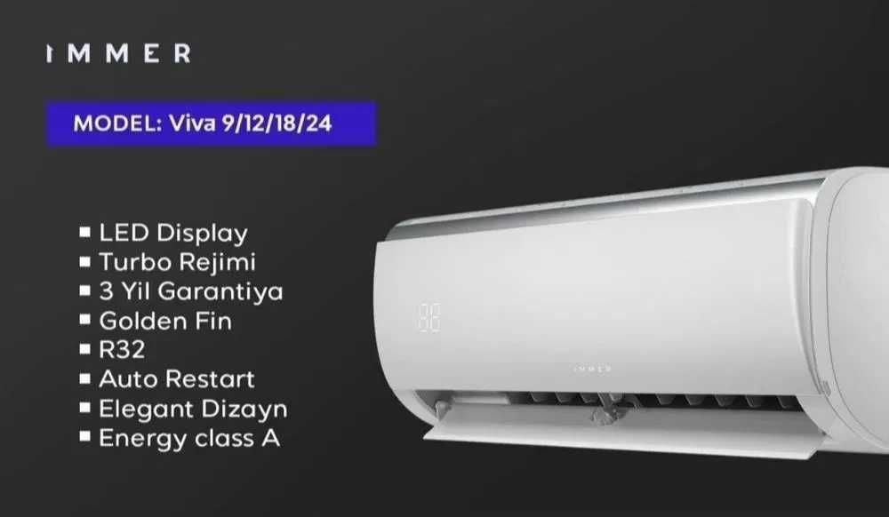 Кондиционер Immer  12 Inverter низки цена доставка бесплатно