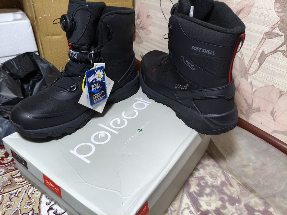 Новые зимние ботинки 46 р. | Thinsulate + Быстрая шнуровка | Каче. ТОП