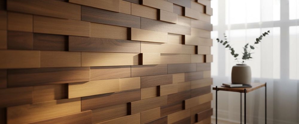 Декоративные 3D-панели для стен