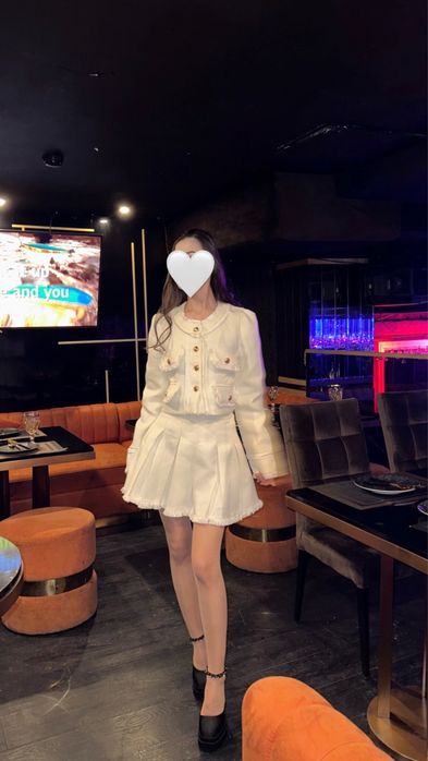 Двойка, костюмчик, платье