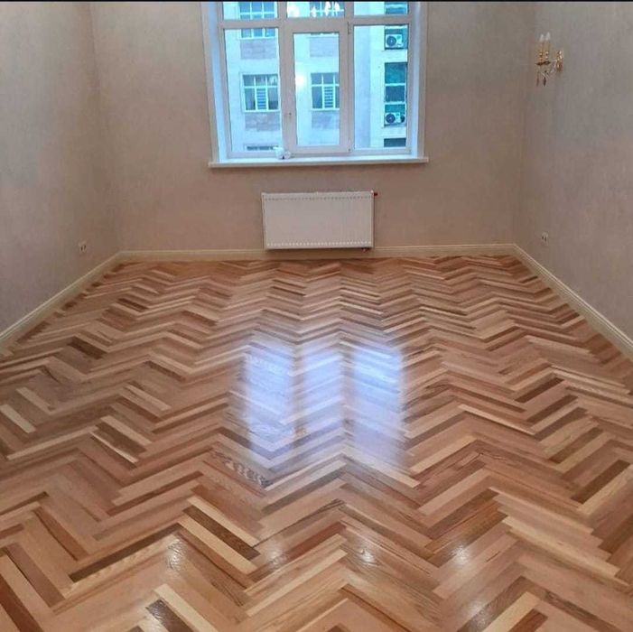 Укладка паркета и реставрация.