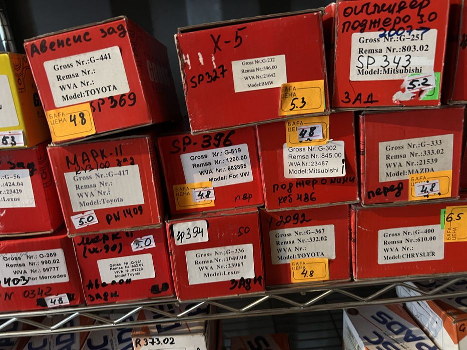 Тормозные колодки оптом!