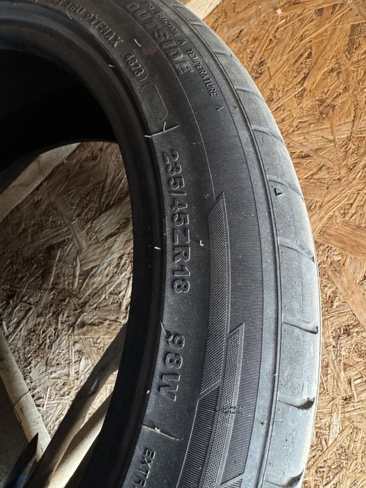 шиный размер 235/45ZR18