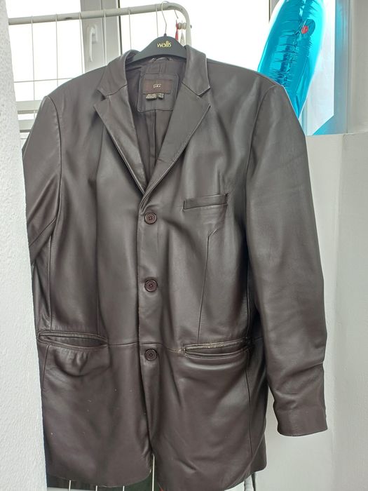 Sacou de piele  Zara!