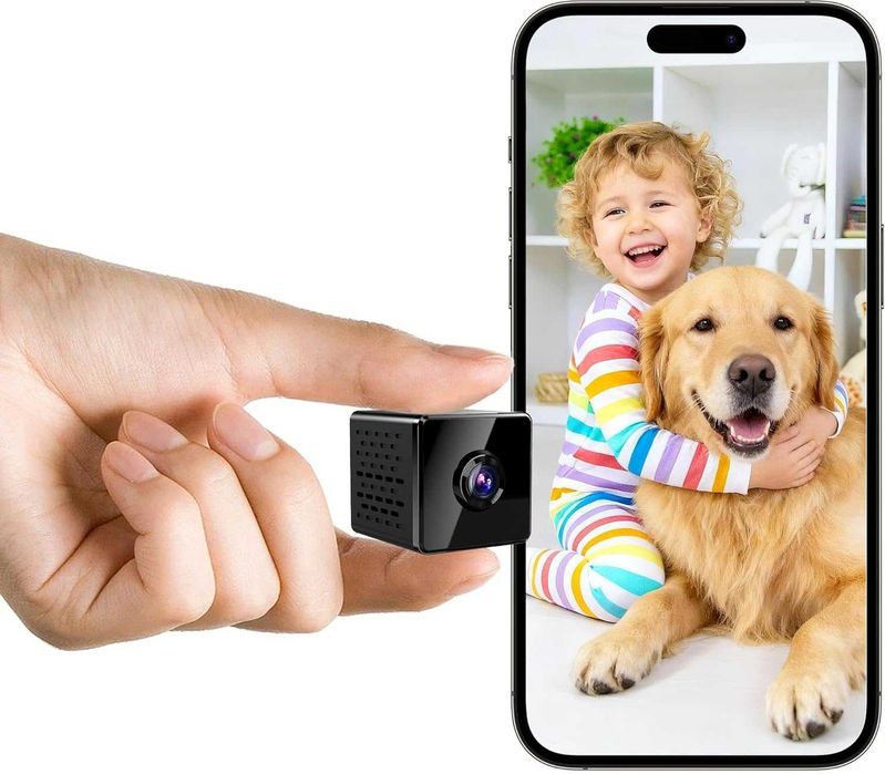 Mini camera 4K HD cu WiFi si aplicatie