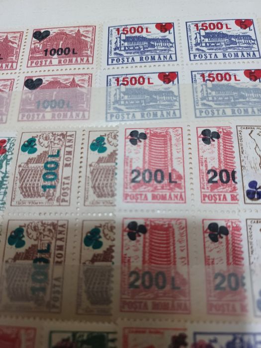Timbre clasoare romanesti si straine