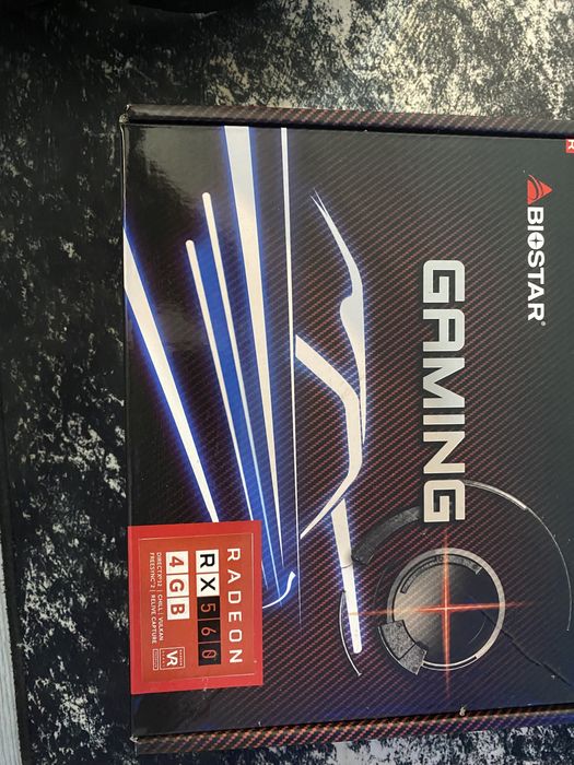 Видеокарта rx 560 4 GB BIOSTAR GAMING С Кутия