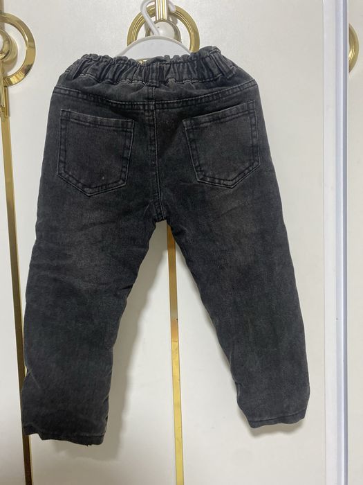 детские теплые джинсы для девочек