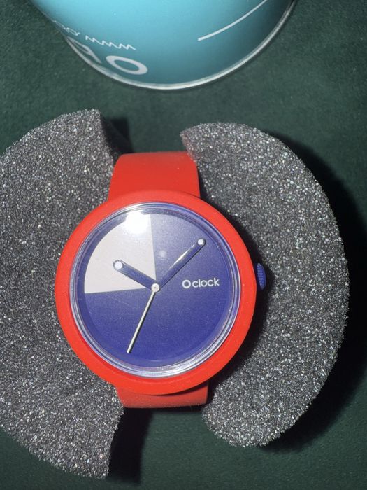Ceas O clock / O bag – ca nou, nepurtat, cu cutie + instrucțiuni”