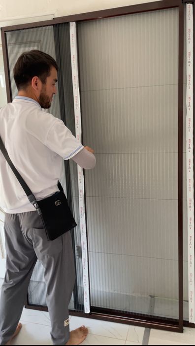 Раздвижные Москитные сетки плиссе