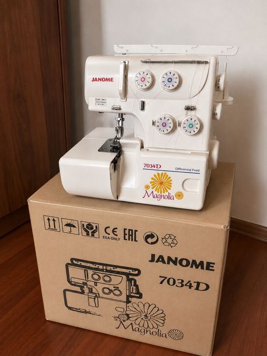 JANOME 7034D оверлок сатылады!