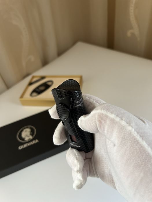 Guevara подаръчен комплект за пури – запалка и резачка