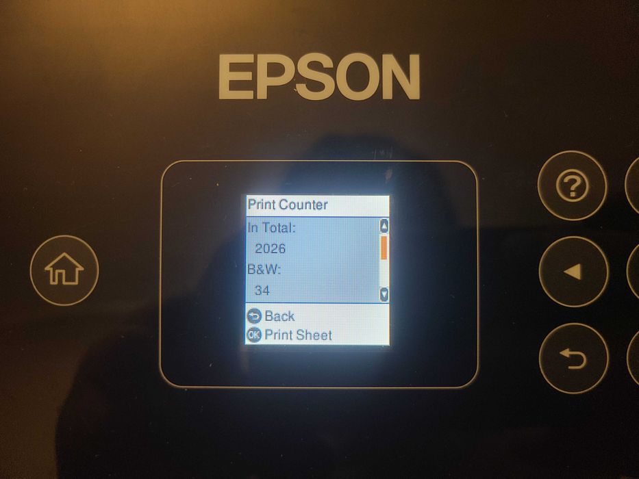 Нов WiFi фото принтер (и сублимация) Epson Ecotank ET2720 гаранция 2г.