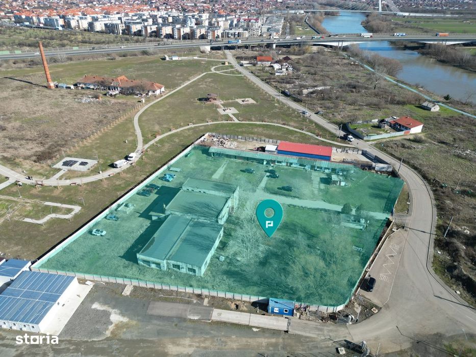 Teren de 7.533 mp zona Malul Mureșului