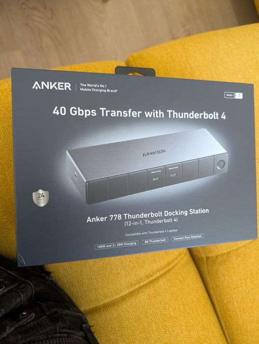 Anker 778 Thunderbolt 4 Docking Station (12-in-1) - Nou, nefolosit
