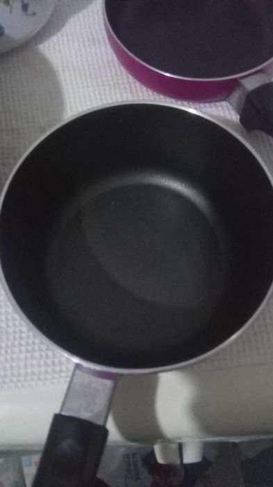 Комплект кацероли 3 бр+ малко тиганче