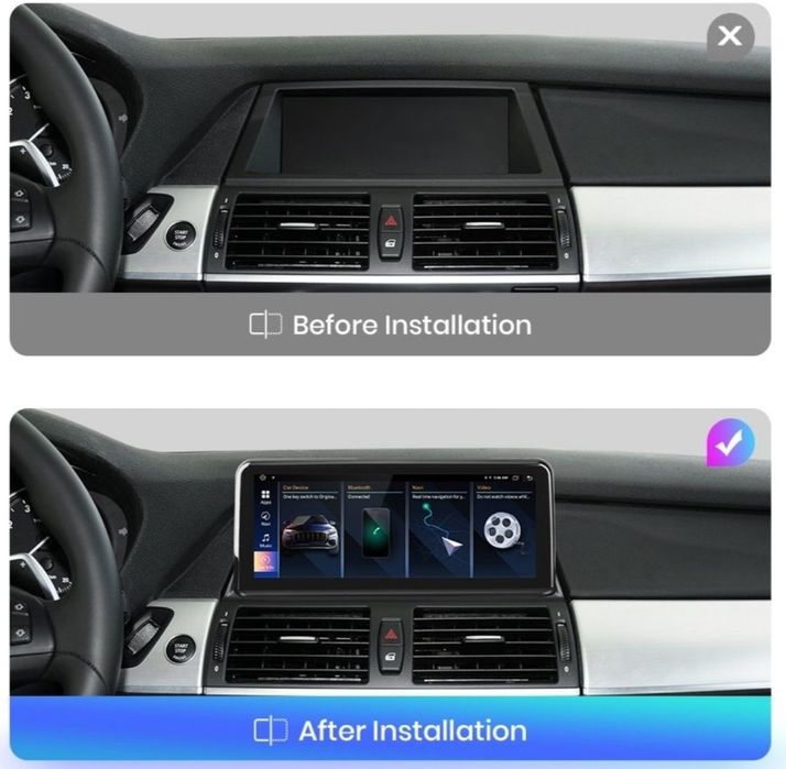 Navigatie Android dedicata BMW X5 E70/ X6 E71 CCC, CIC (2007-2014)