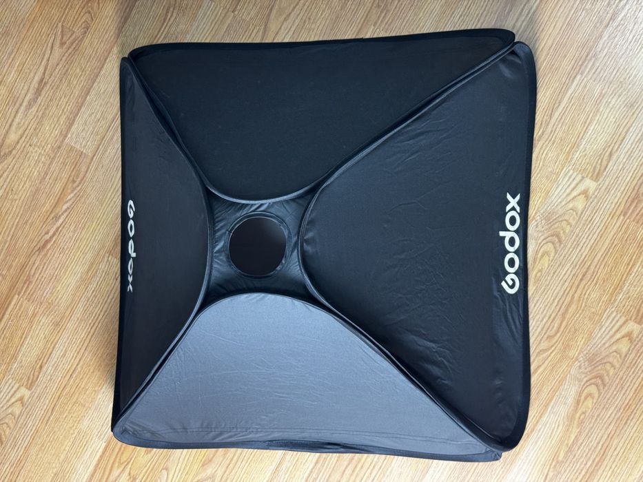 Сгъваем софтбокс от комплект Godox S2 80х80см БЕЗ ДЪРЖАЧ