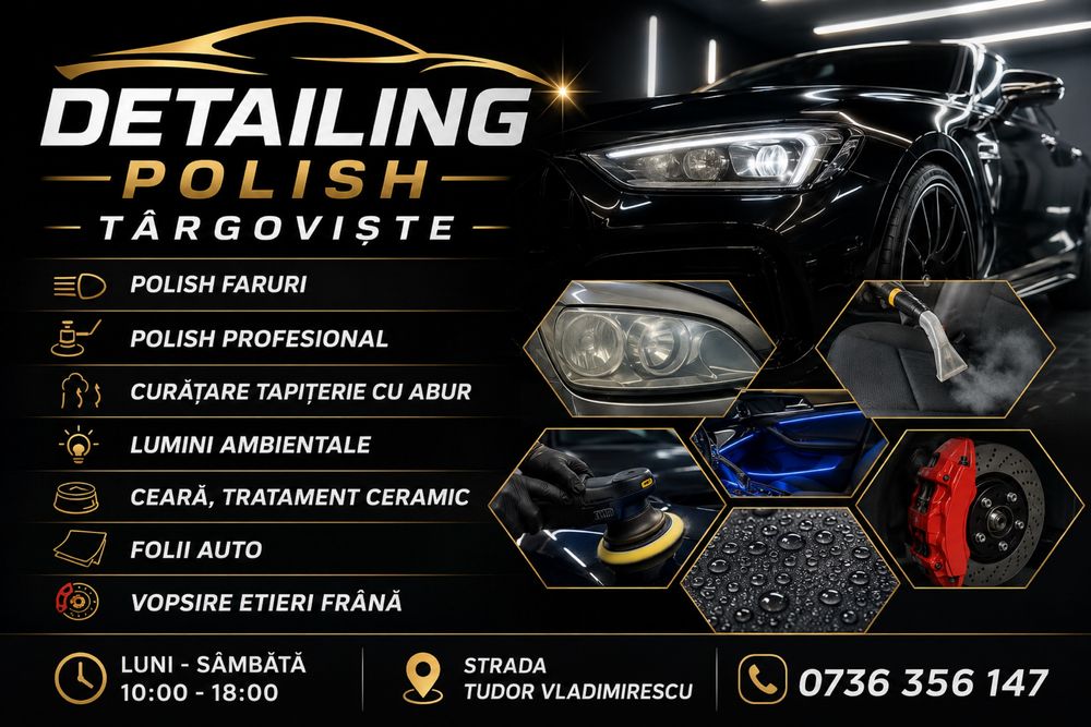 Detailing/polish auto Targoviste